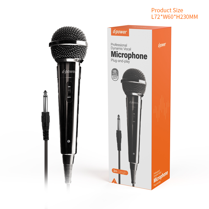 D-power Mic K52B Microphone 3m