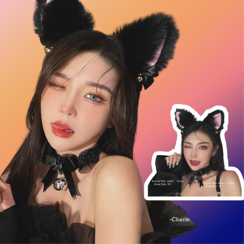 ที่คาดผมหูกระต่าย คาดผมคอสเพลย์ สินค้าพร้อมส่ง