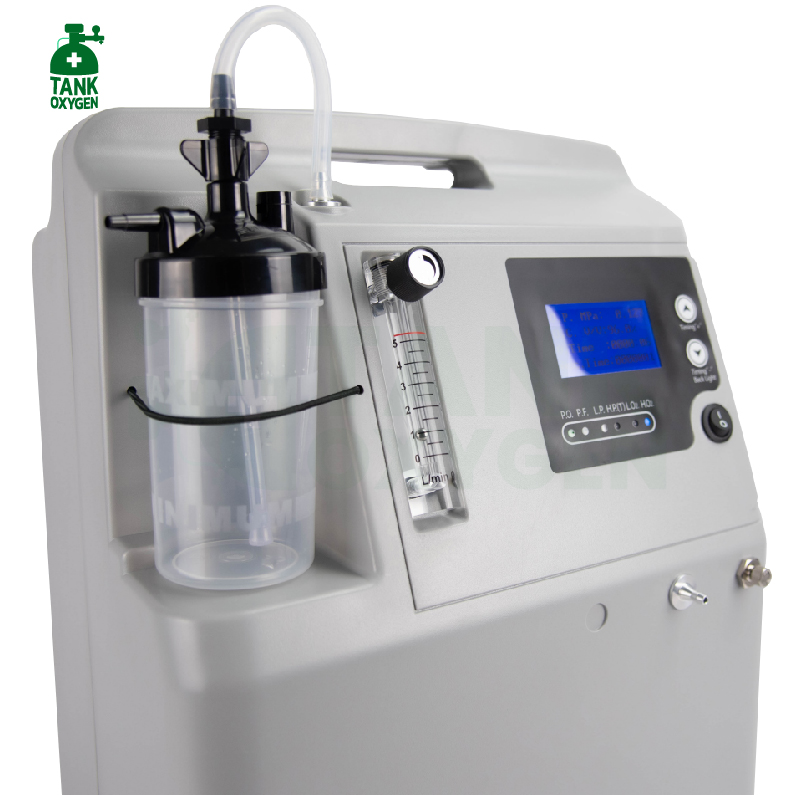 Longfian รุ่น Jay-5AW เครื่องผลิตออกซิเจน ขนาด 5 ลิตร (มี % ออกซิเจนแสดงผล) ประกันศูนย์ไทย 3 ปี