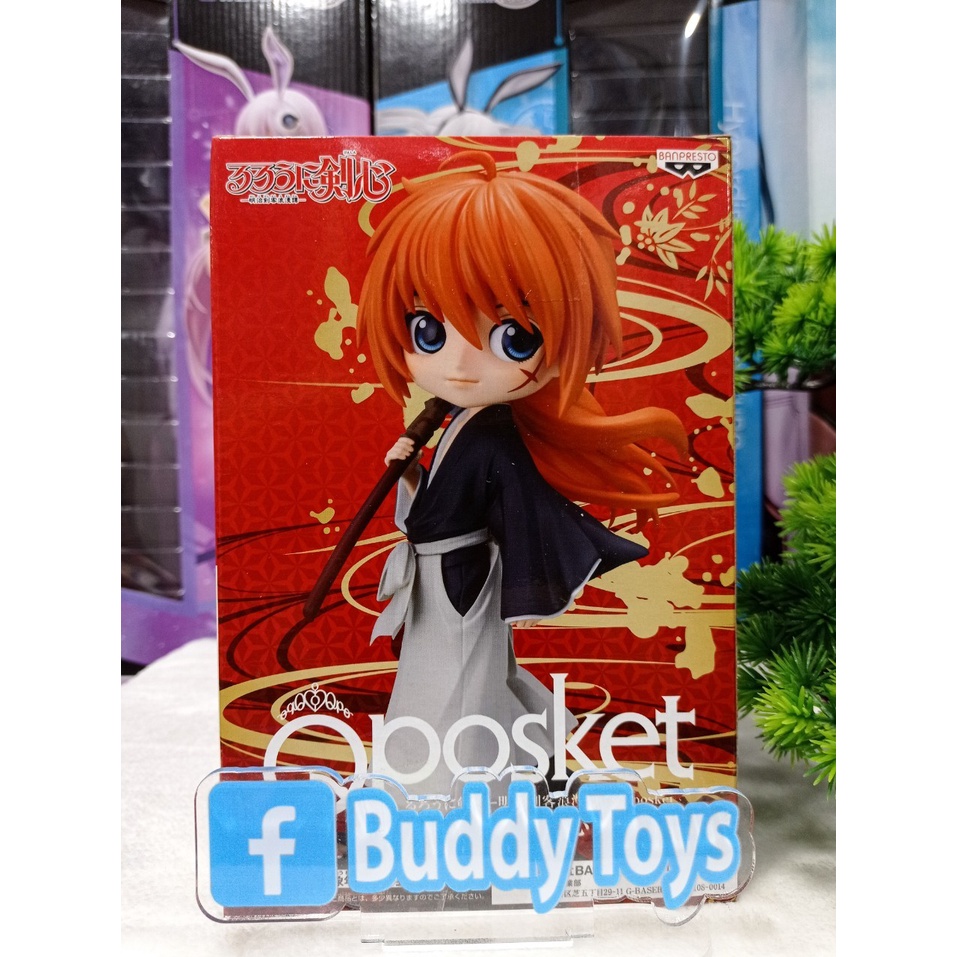 [ Figure แท้ ] Q Posket - Rurouni kenshin - Kenshin Himura Color B [ Banpresto ]