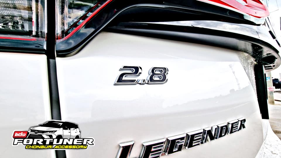 ตัวหนังสือฝาท้าย2.8LEGENDER ปี 2022 (แท้ห้าง) โตโยต้า ฟอร์จูนเนอร์