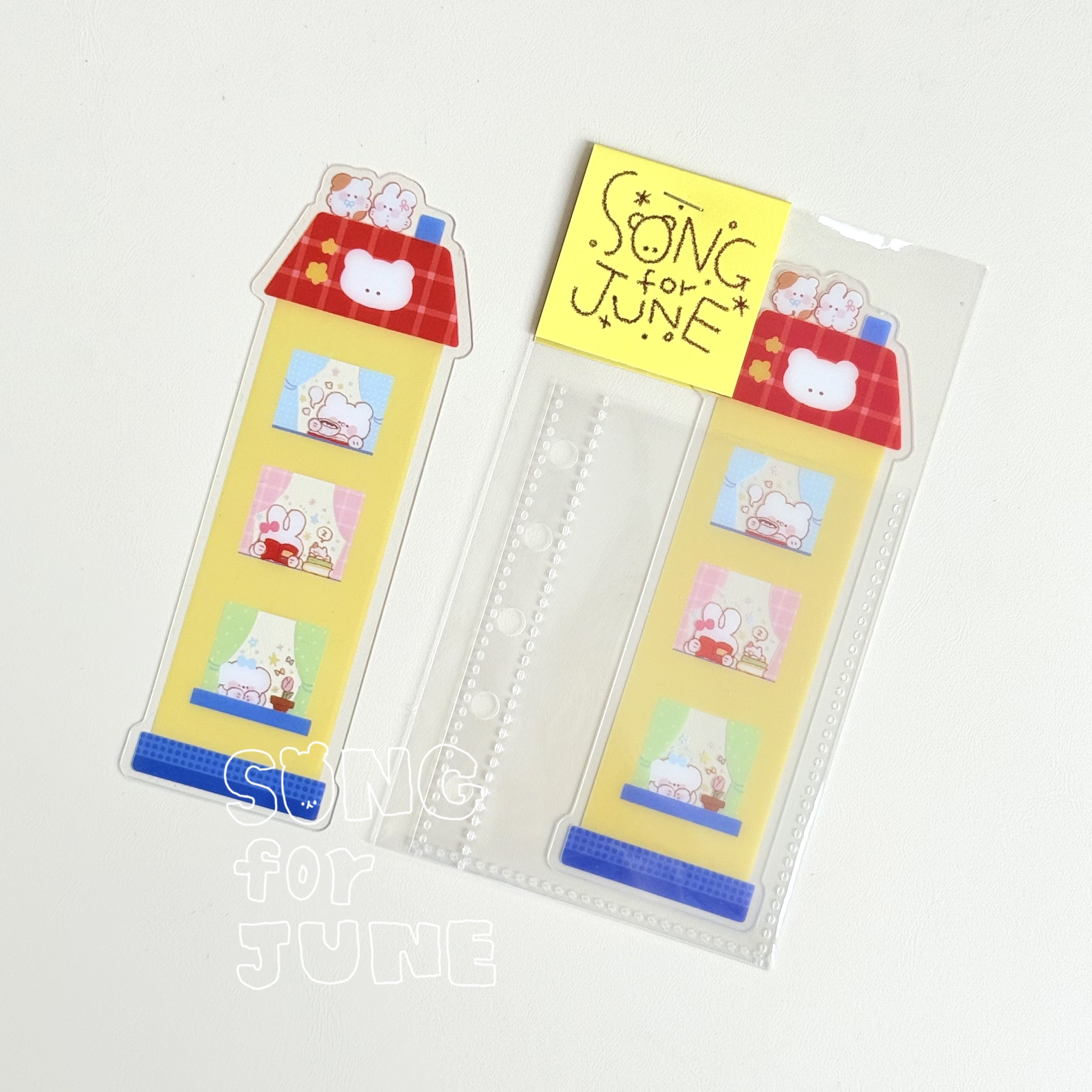 Song for June Small house Bookmark