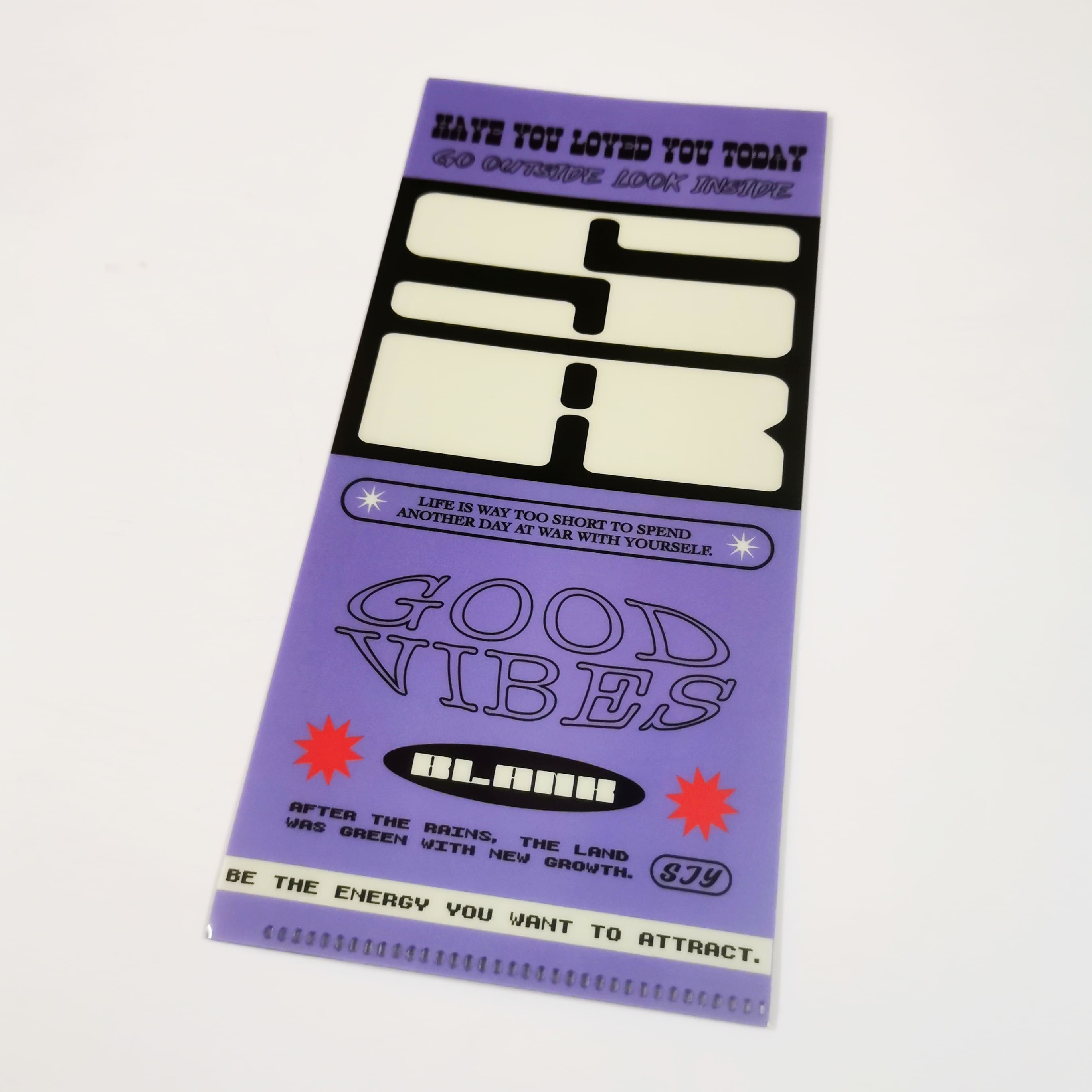 Good Vibes - Ticket Folder