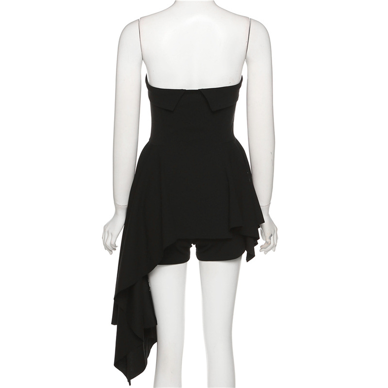 ชุดเซท เกาะอก+กางเกง ฮาโลวีน พร้อมส่งในไทย