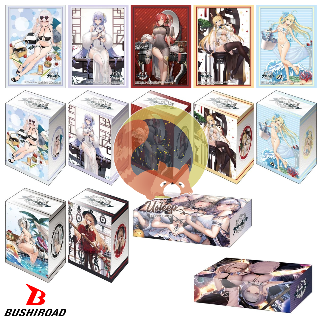 [PRE-ORDER] Bushiroad Sleeve & Deck Holder V3 & Storage Box V2 Azur Lane : Sirius, Rodney, Monarch, Victorious, Sento