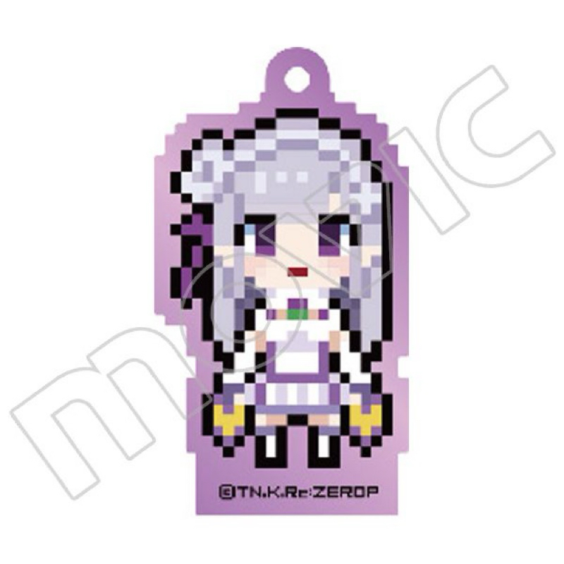 พวงกุญแจ เอมิเลีย -รีซีโร่[Re:Zero Starting Life In Another World -Acrylic Keychain- Emilia]