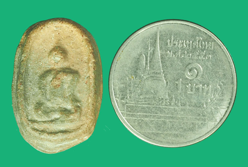 A5339 พระเนื้อดิน พอมีอายุ ไม่ทราบที่และปีสร้าง 3