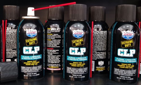 ชุดทำความสะอาดปืน ล้าง ชะโลม CLP GUN OIL ยี่ห้อ LUCAS OIL