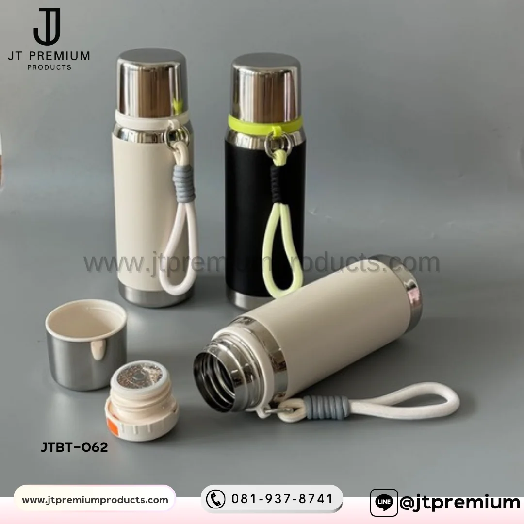 กระบอกน้ำสแตนเลส สูญญากาศ พรีเมี่ยม รุ่น JTBT-062