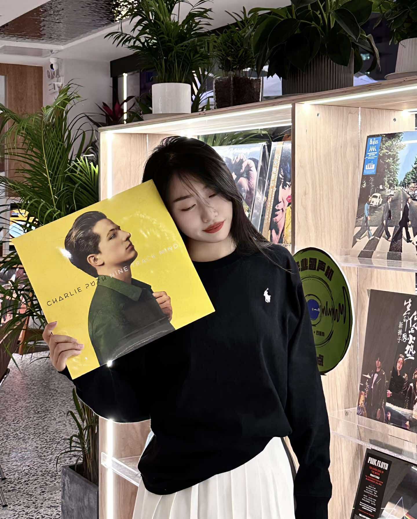 เสื้อแขนยาว คอกลม Cotton สินค้าพร้อมส่ง