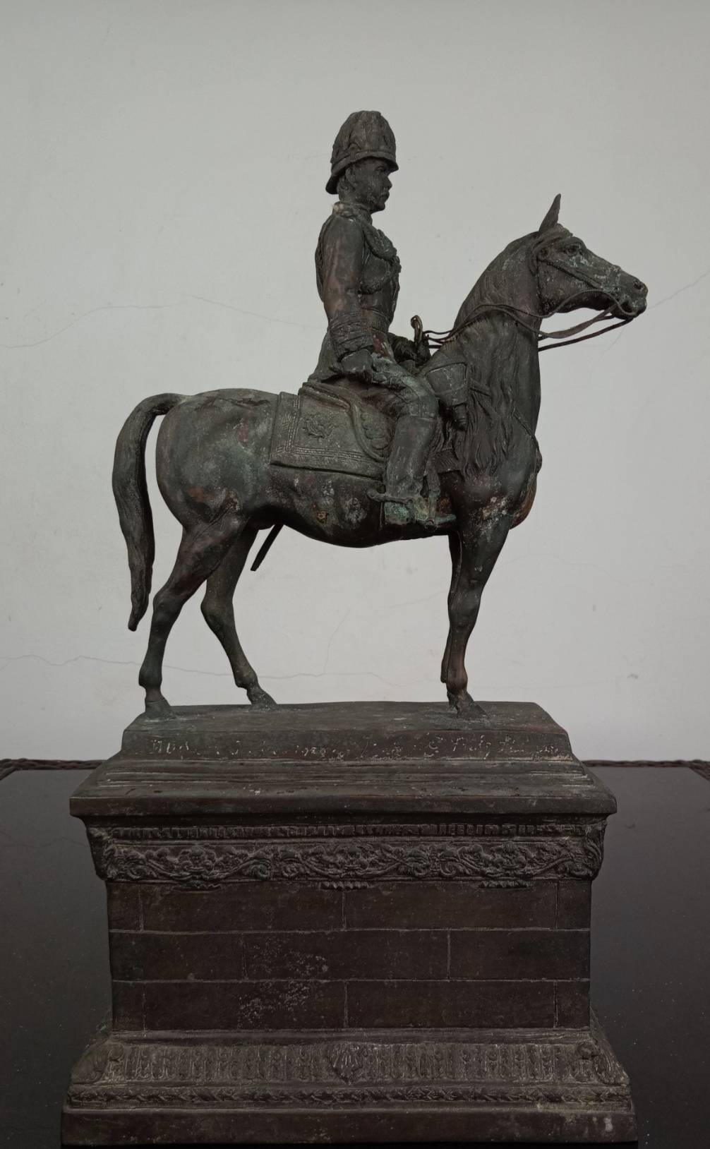 592.พระบรมรูปหล่อในหลวงรัชกาลที่ 5 พระบาทสมเด็จพระปรมินทรมหาจุฬาลงกรณ์ พระจุลจอมเกล้าเจ้าอยู่หัวทรงม้า(พระบรมรูปทรงม้า)