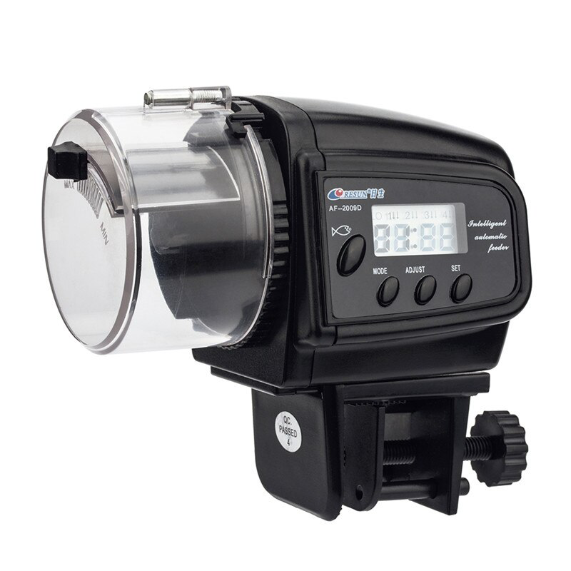 Resun AF-2009D(เครื่องให้อาหารปลาอัตโนมัติระบบดิจิติล ตั้งเวลาได้ 4 ครั้ง/วัน ปรับปริมาณอาหารได้)