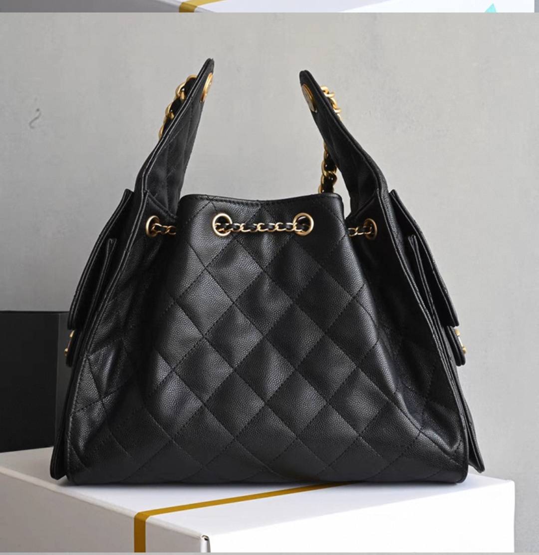 [พรีออเดอร์] กระเป๋าหนังคาร์เวีย สไตล์ Chanel เหมือนเป๊ะแต่ไม่มีโลโก้