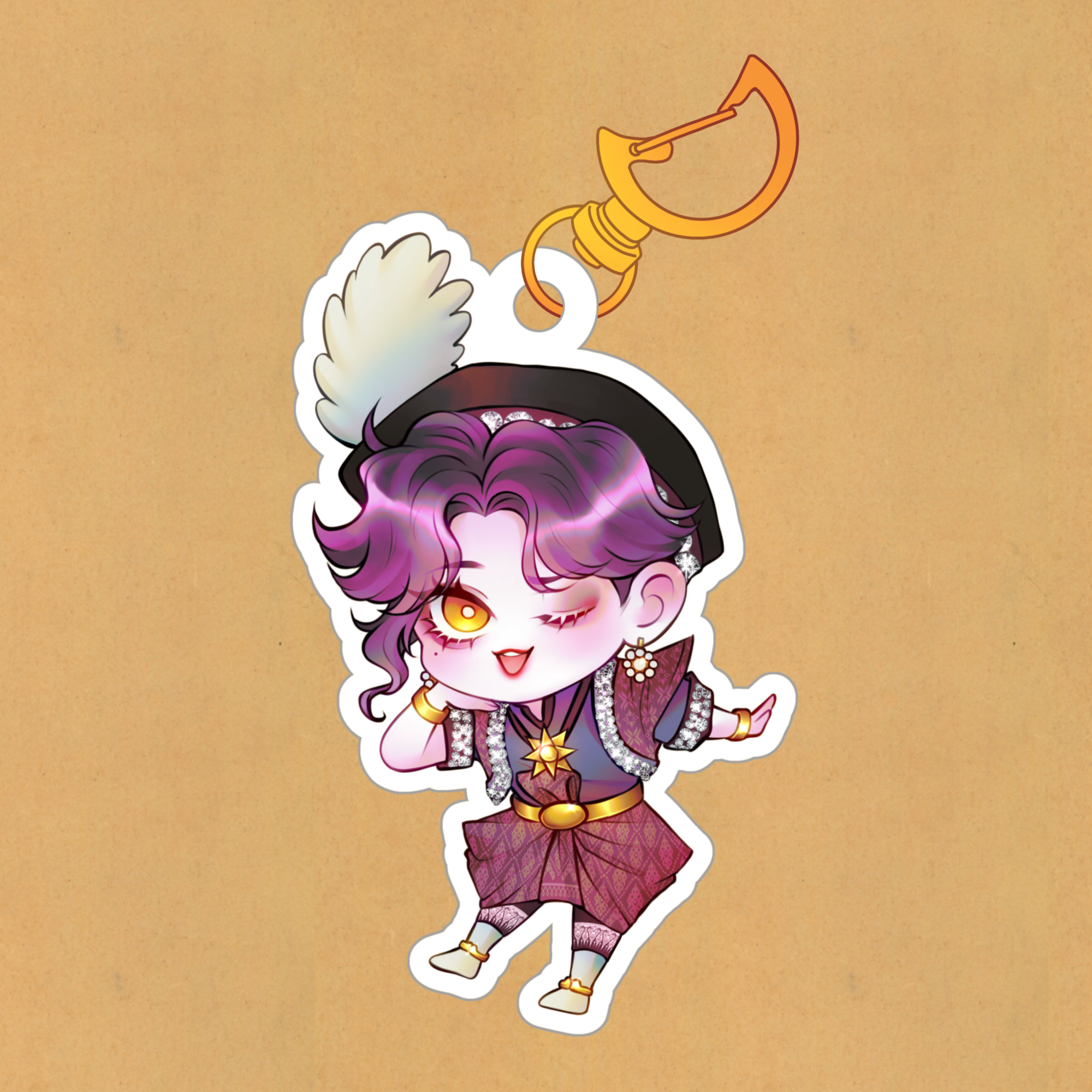 Chanpha Acrylic Keychain