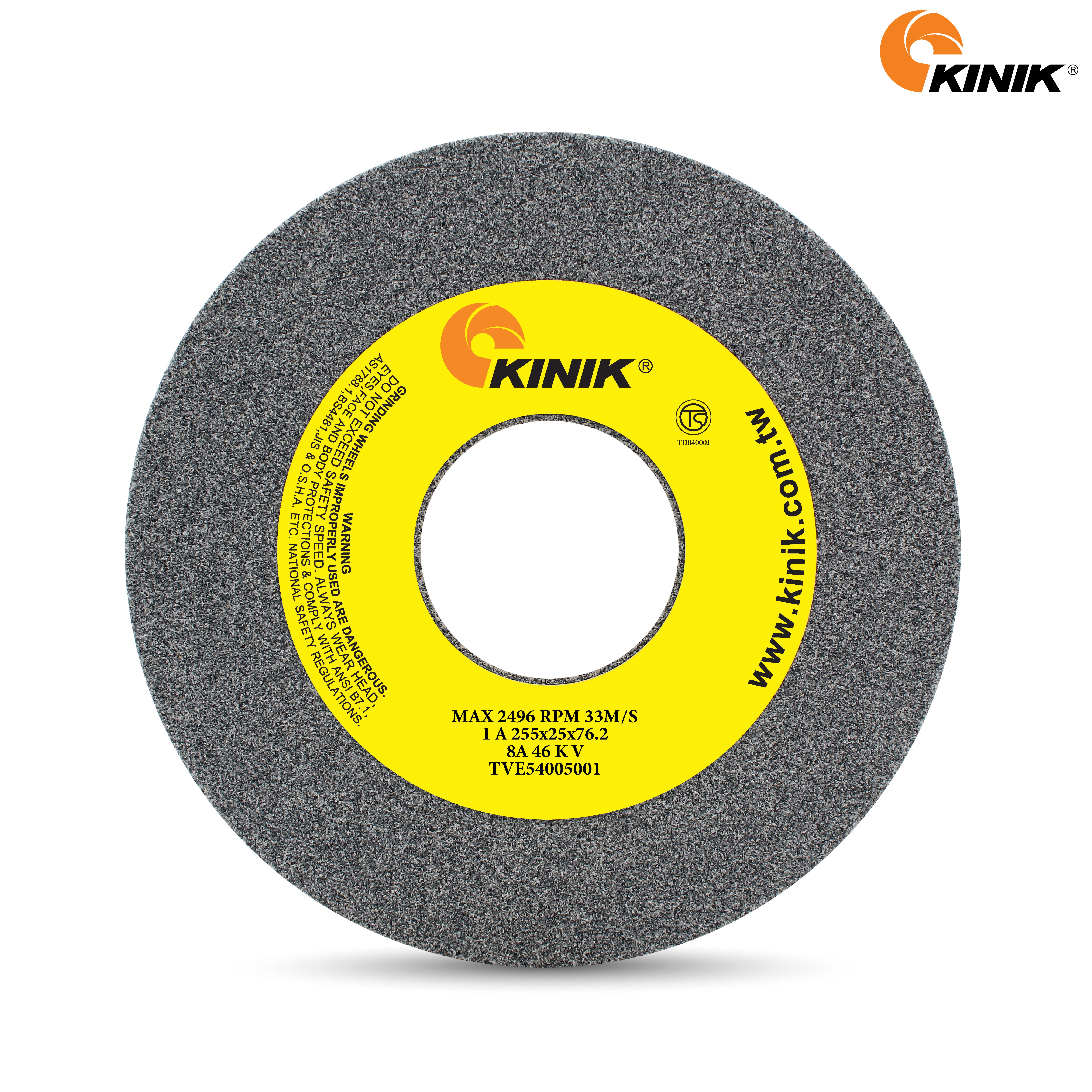 หินเจียร KINIK 8A46KV1A 255x25x76.2 mm.