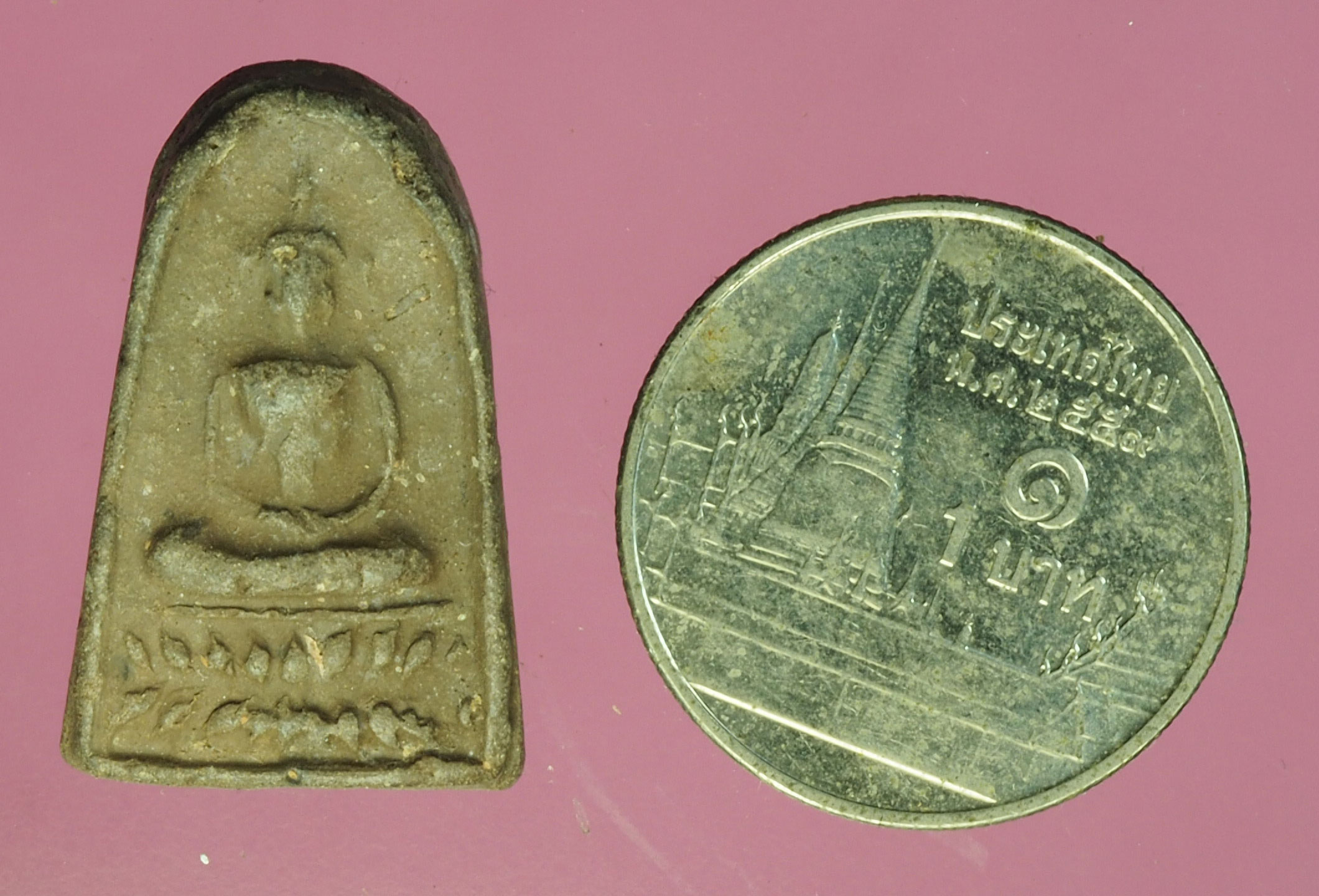 A167 พระพุทธ ปางสมาธิ ฐานบัว พอมีอายุ ไม่ทราบที่และปีสร้าง 3