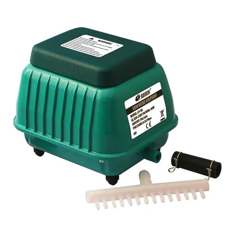 RESUN LP-60 (ปั๊มลม เสียงเงียบ แรงลม 70 L/min ของแท้ประกันศูนย์ Resun ประเทศไทย)