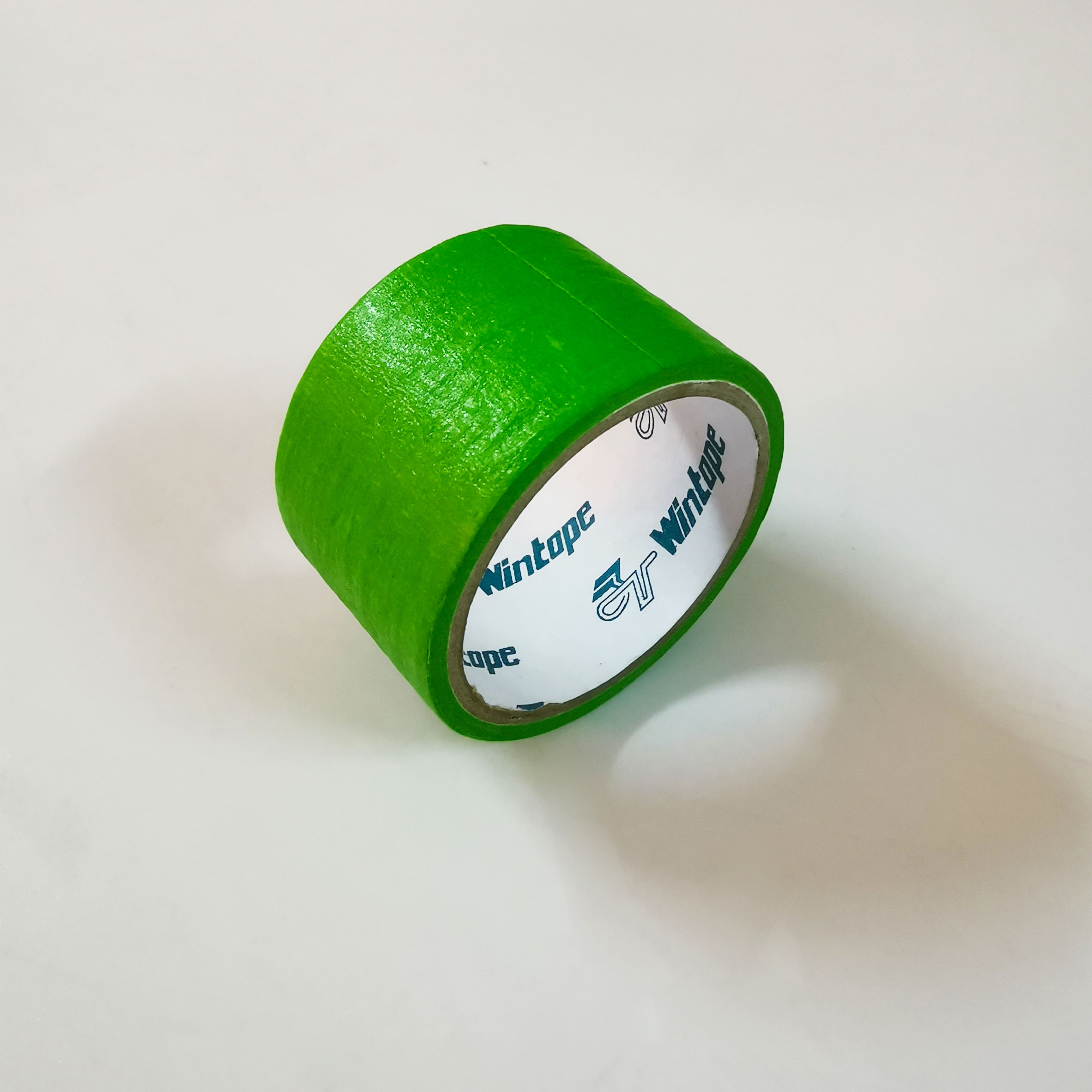 เทปย่นสี 1นิ้วx3หลา (2m) สีเขียวอ่อน (Wintape)