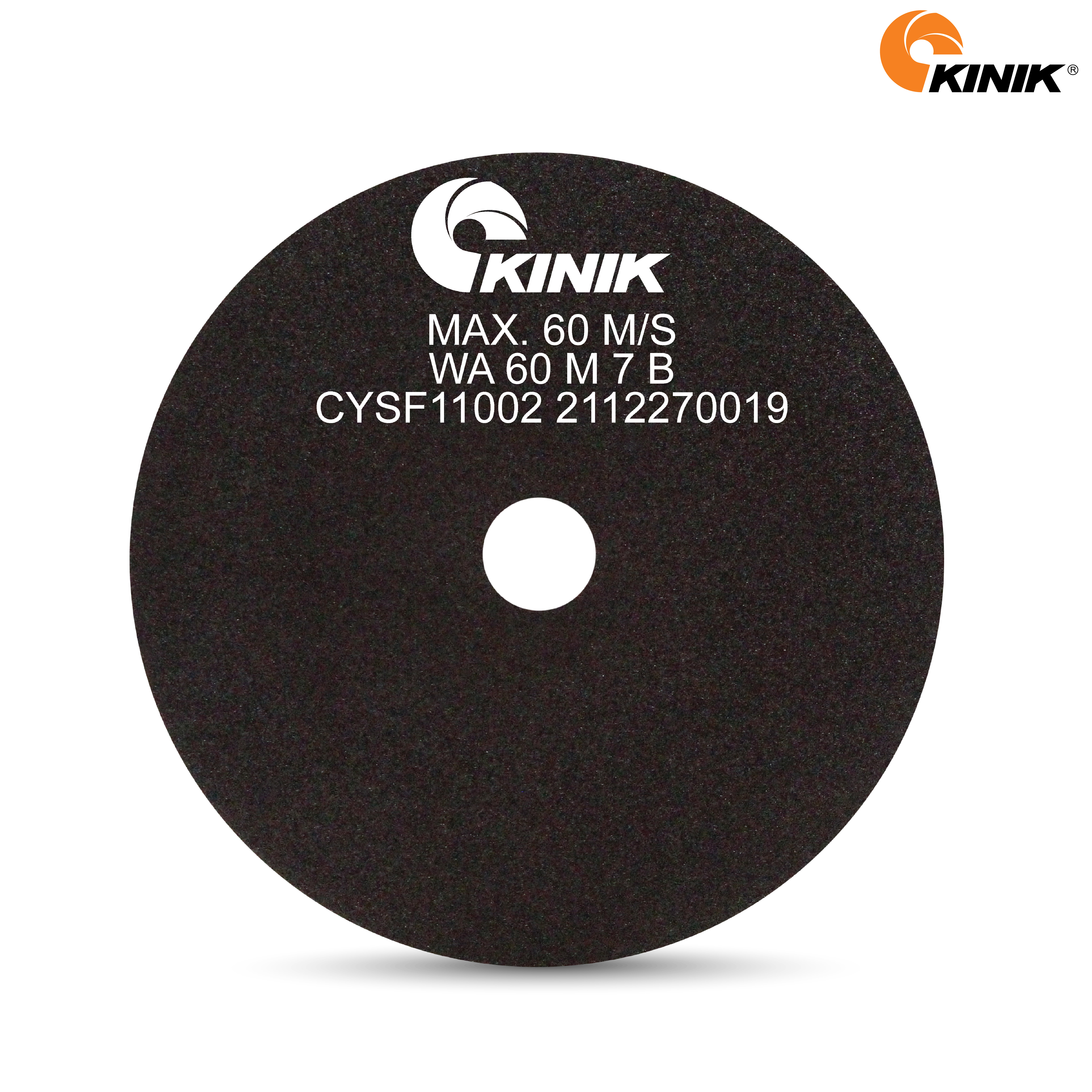 แผ่นตัดบาง KINIK WA60MB30 150x1x19.05 mm.