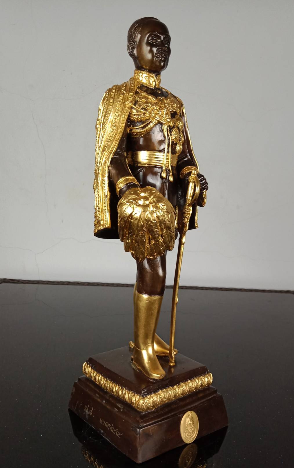 415.พระบรมรูปหล่อนายพลเอก พระเจ้าบรมวงศ์เธอ กรมพระกำแพงเพชรอัครโยธิน พระนามเดิม พระเจ้าลูกยาเธอ พระองค์เจ้าบุรฉัตรไชยากร