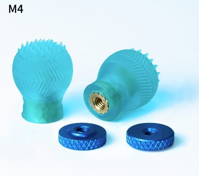 หัวสติ๊กวิทยุ จับจีบ จิกนิ้ว M3 and M4 AxisGrip Stick End มีให้เลือก 2แบบ จิกนิ้ว ไม่ลื่นหลุด