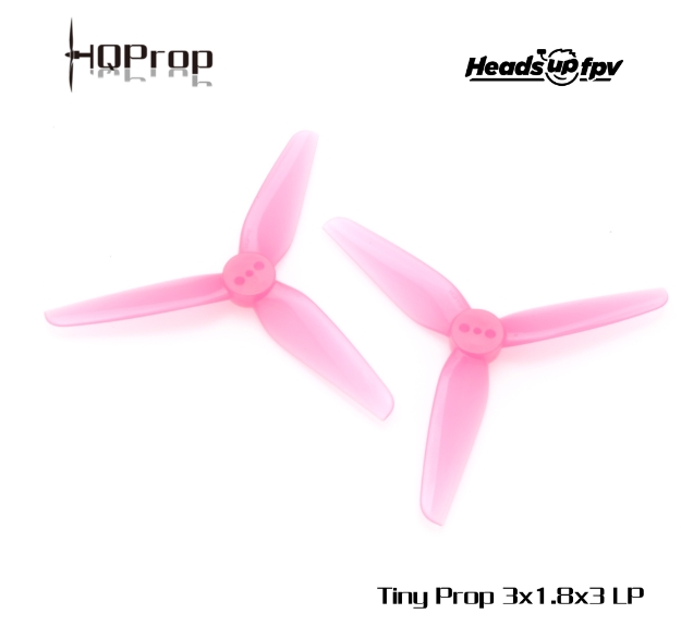 HQProp T3X1.8X3 HeadsUp 1.5MM Shaft 1ถุง 4ใบ สุ่มสี