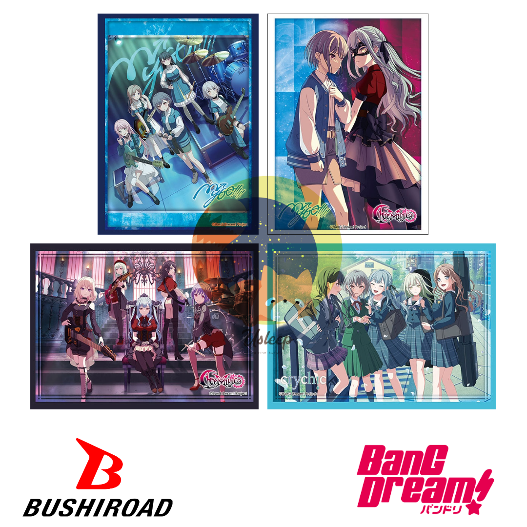 [PRE-ORDER] Bushiroad Sleeve & Deck Holder V3 & Premium Deck Holder & Rubber Mat V2 & Storage Box V2 BanG Dream!: MyGO!!!!!, Ave Mujica