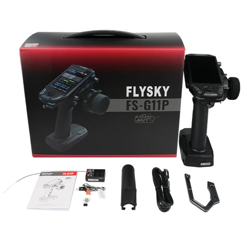 Flysky FS-G11P 11-CH Radio 2.4GHz incl. FS-R11P Receiver