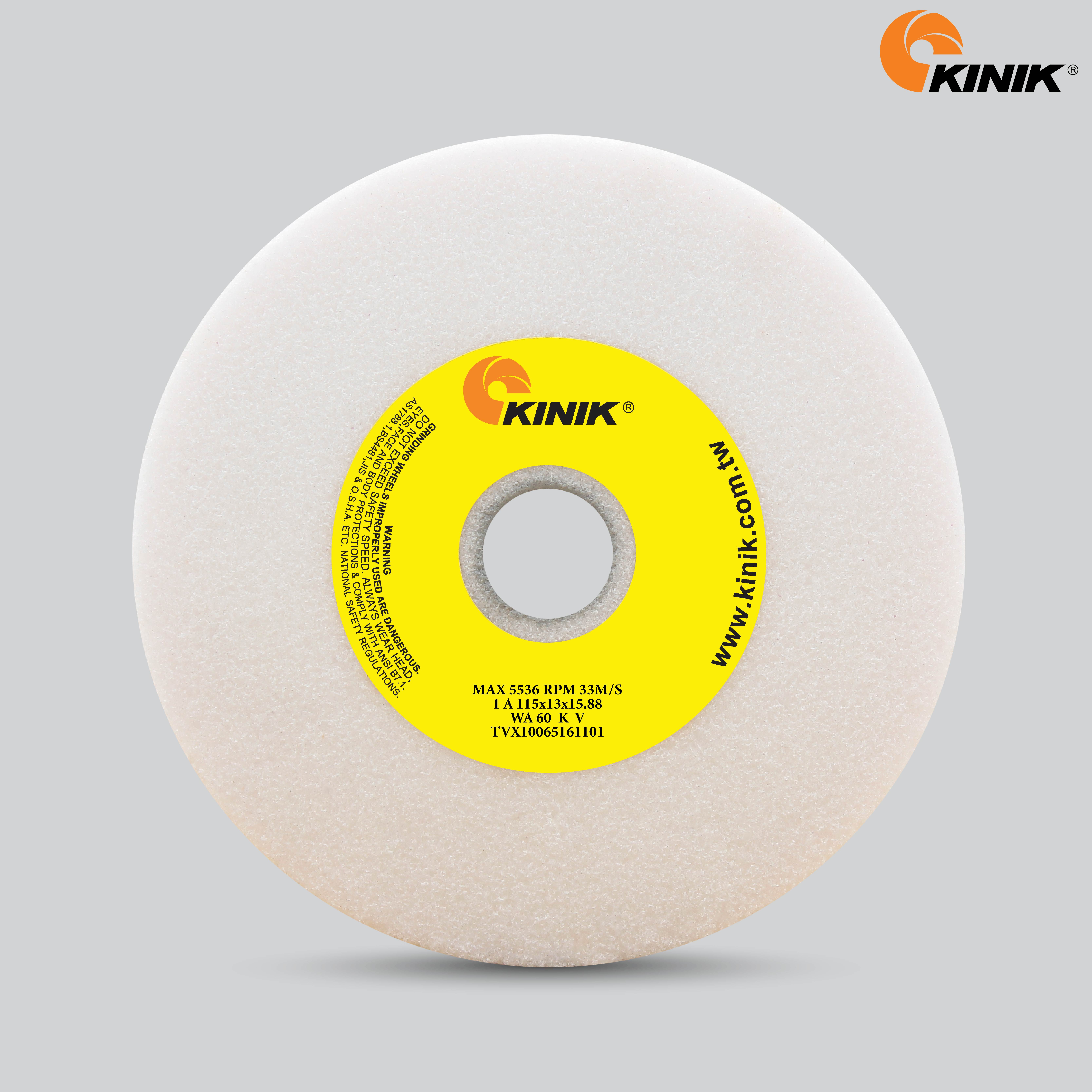 หินเจียร KINIK WA60KV1A 115x13x15.88 mm.