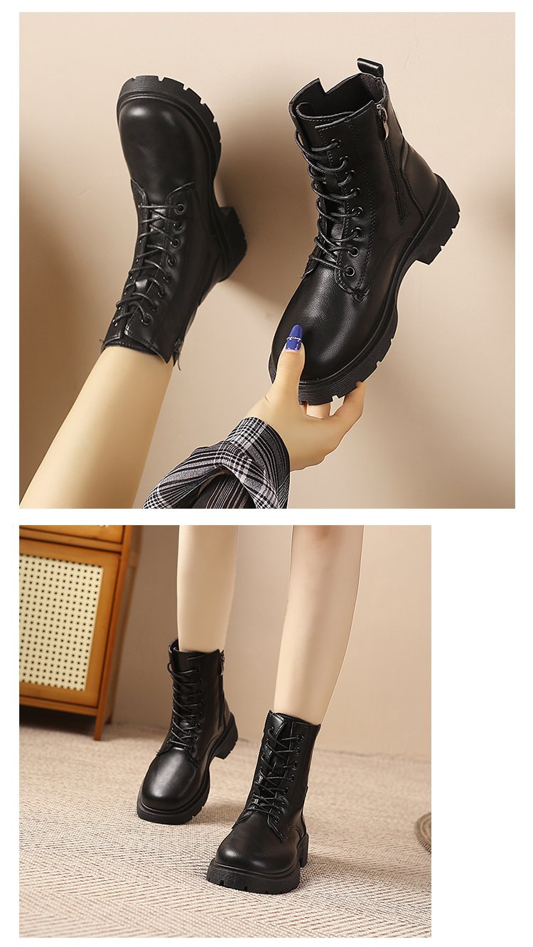 รองเท้าบูท สีดำ SHC94