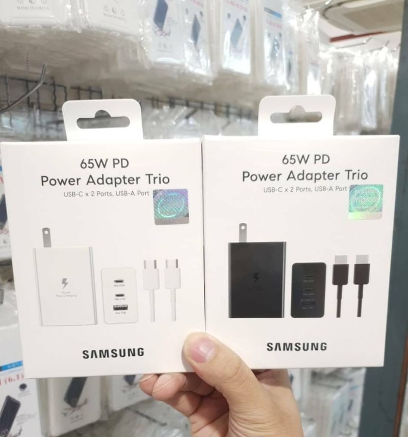 ชุดชาร์จ Samsung 65W PD Power Adapter Trio
