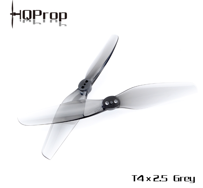 HQProp T4X2.5 แกน 1.5mm Prop ใบพัดโดรน 4นิ้ว 1ถุง 4ใบ
