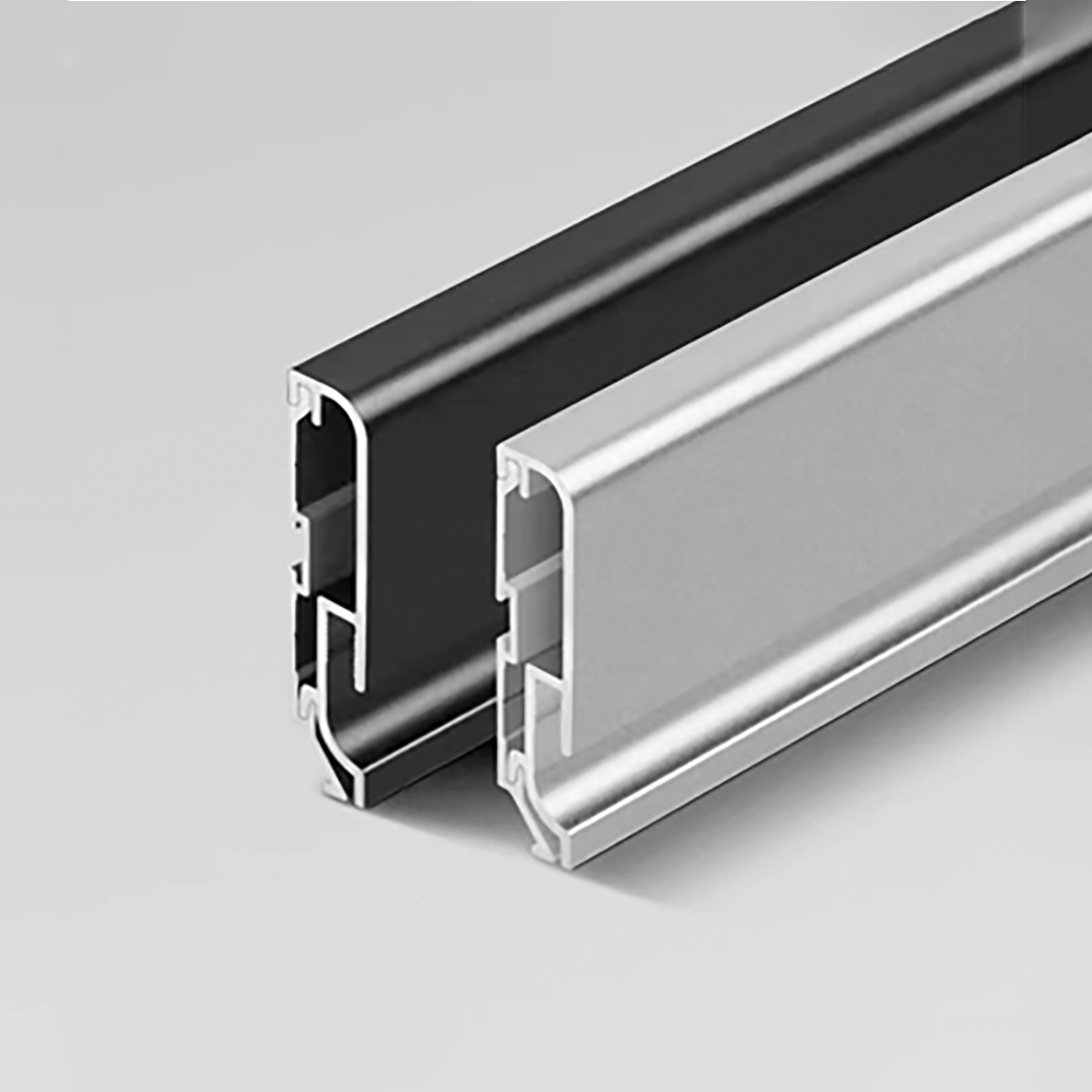 รางไฟเส้น อลูมิเนียม Track Aluminum Profile Skirting (0358)