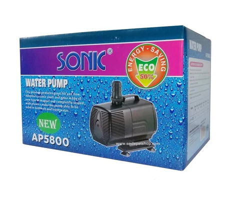 Sonic AP-5800(ปั๊มน้ำสำหรับตู้ปลา และบ่อปลา ความแรง 12000 L/Hr.)