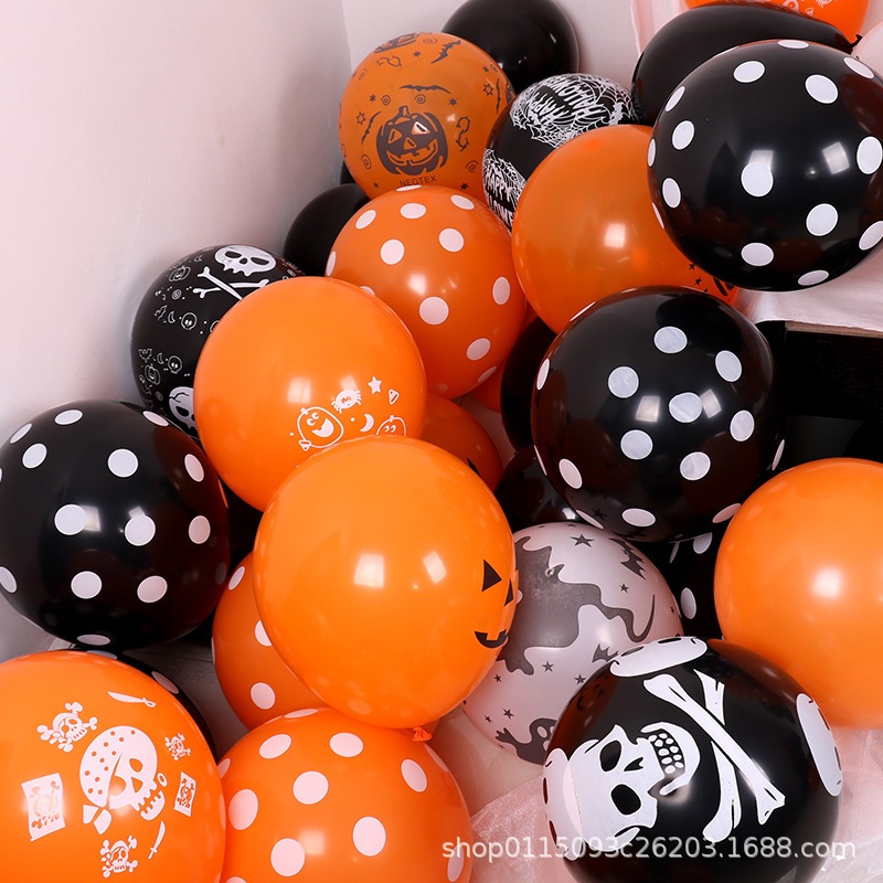 ฮาโลวีน Halloween ลูกโป่ง เซท Halloween