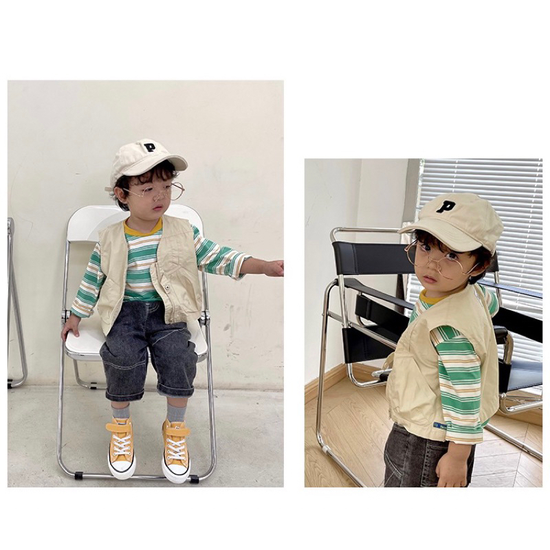 เสื้อกั๊กเด็ก แคมปิ้ง ซาฟารีเวิลด์ เด็กหญิง เด็กชาย 🇹🇭พร้อมส่งในไทย🇹🇭