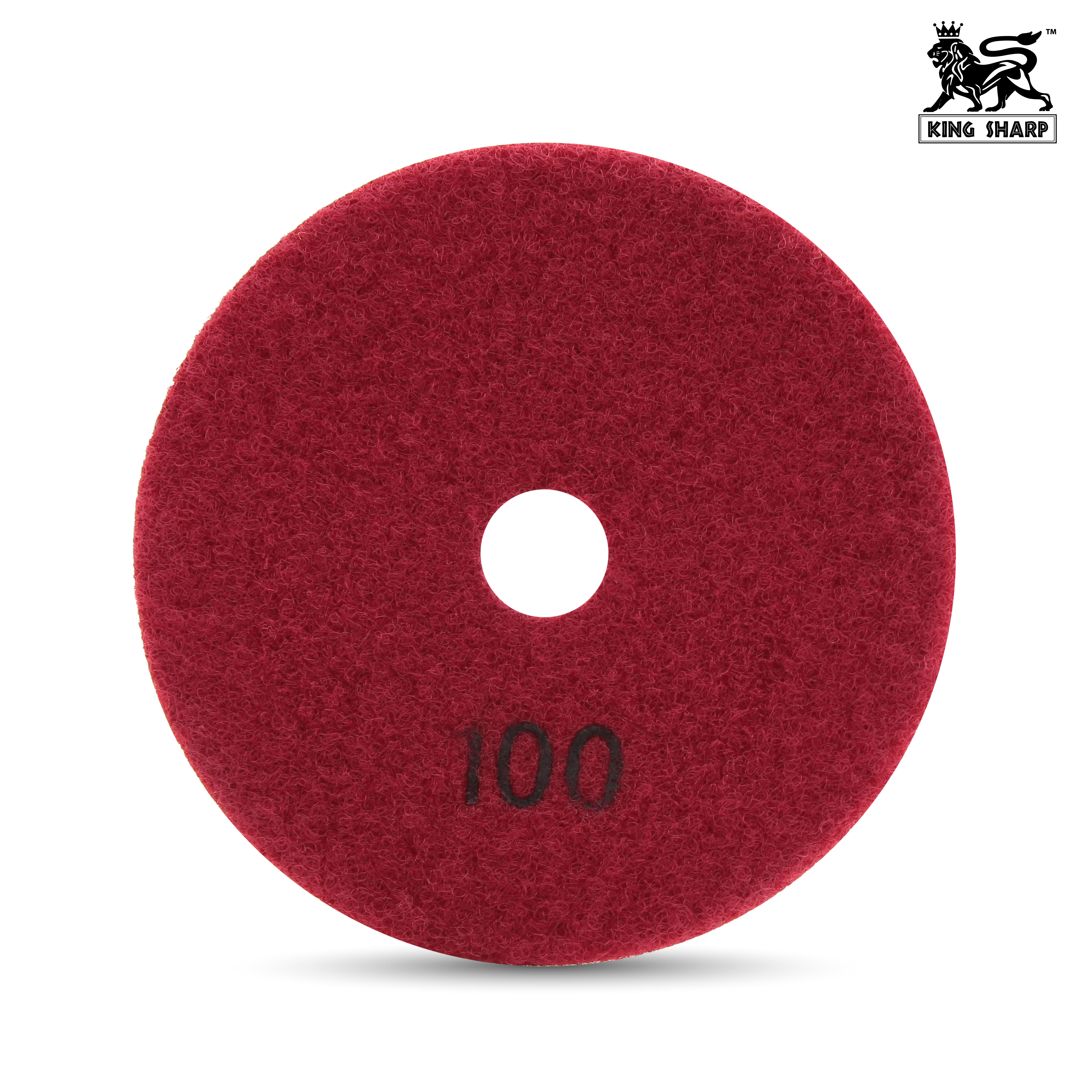 แผ่นขัดเงาหินแกรนิต KINGSHARP A100 100x16 mm.