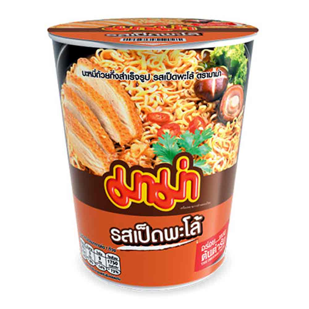 8850987101496 มาม่าคัพ รสเป็ดพะโล้60ก.