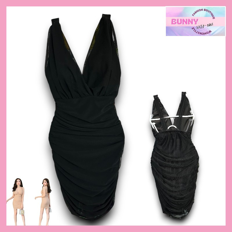 ชุดเดรสใส่เที่ยว ชุดเดรสเซ็กซี่ พร้อมส่ง