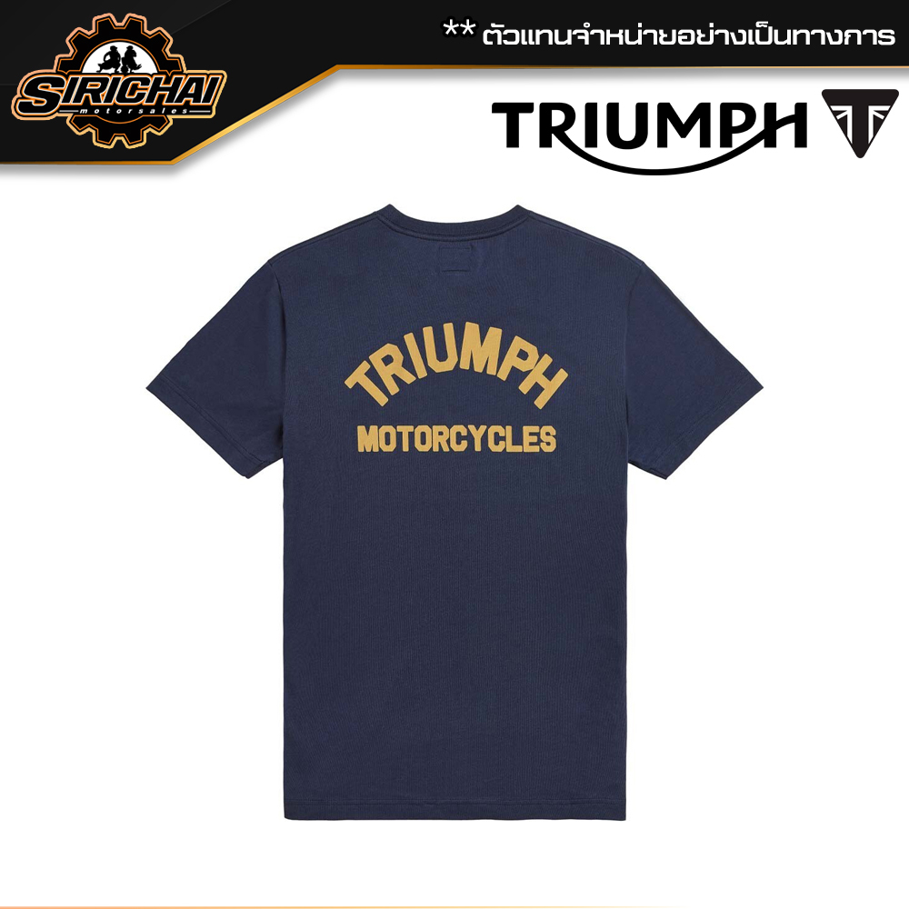 เสื้อยืด Triumph MTSS20015 ของแท้ 100%✅ ( 📌แนะนำลด 1 ไซส์จากปกติ ไซส์ยุโรปคับ )
