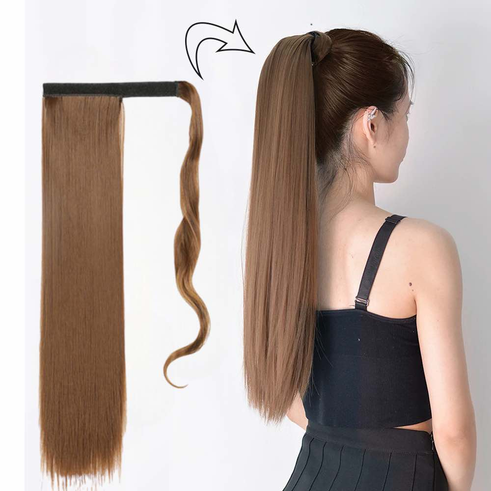 แฮร์พีช ผมหางม้า รุ่นตรง-ผมลอนมาม่า พร้อมส่ง