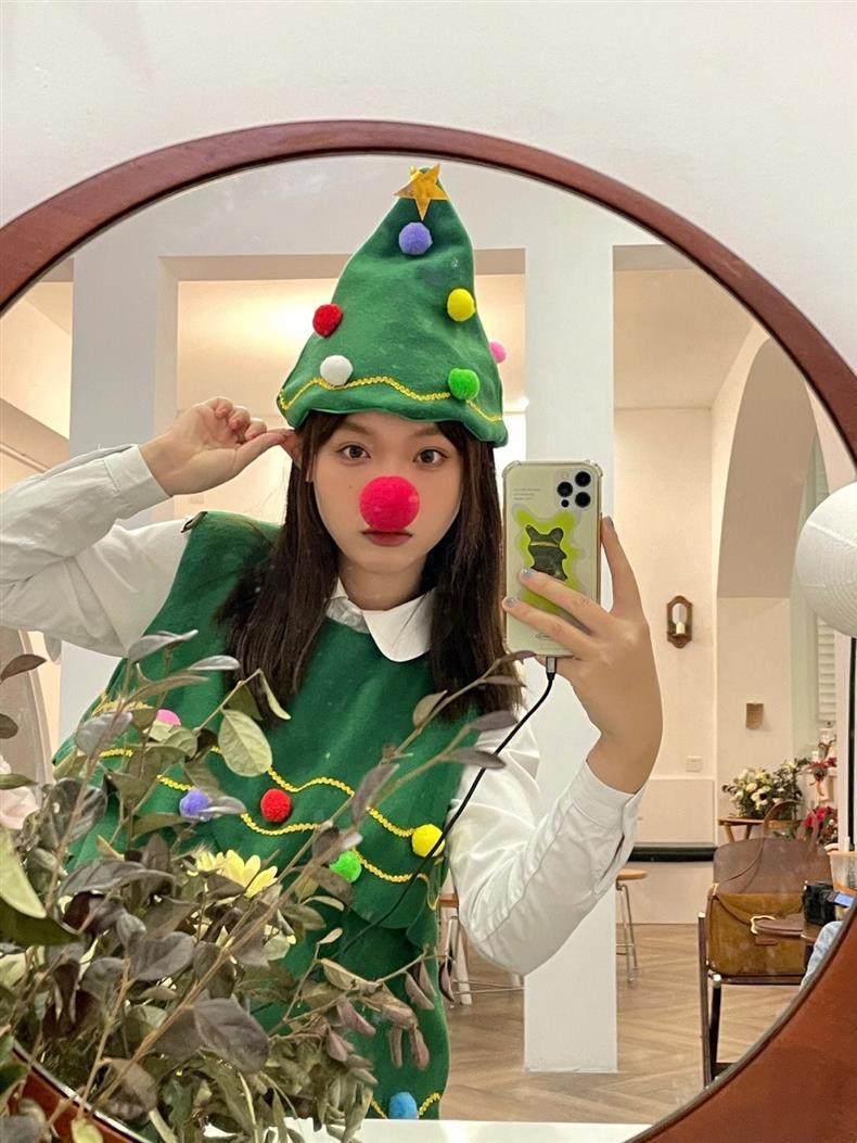 ชุดคริสต์มาส เดรสคริสต์มาส เด็ก-ผู้ใหญ่ เทศกาลปีไหม่ พร้อมส่ง