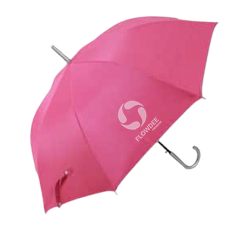 ร่มตอนเดียว สีชมพู 22 นิ้ว พรีเมี่ยม FUM059