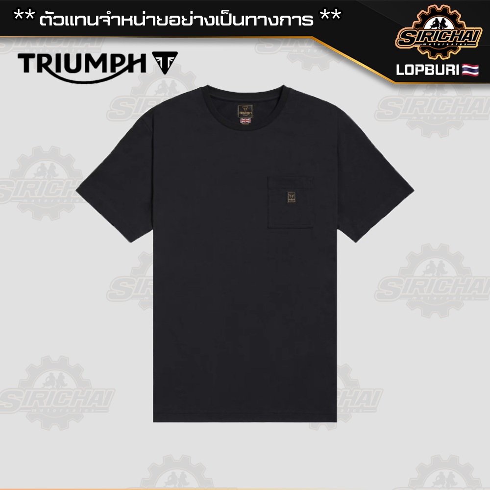 เสื้อยืด Triumph REFUEL BLACK MTSS25106