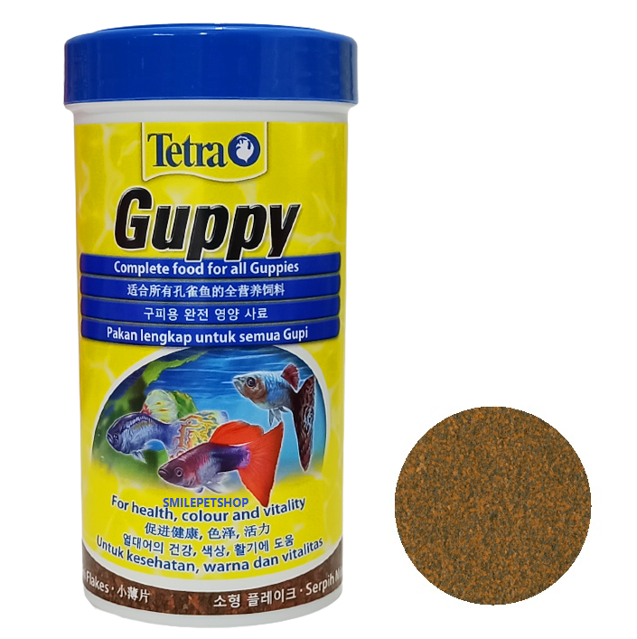 Tetra Guppy (อาหารปลาหางนกยูงและปลาขนาดเล็ก แบบแผ่น เกรดพรีเมี่ยม จากประเทศเยอรมัน)