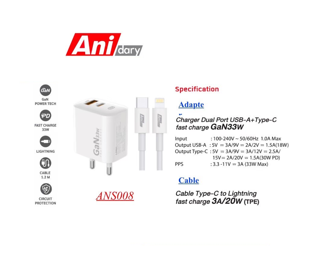Anidary AC-314 TC to IP 33W(EU)(ANS008)