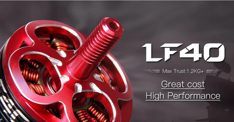 T-MOTOR LF40 2305 2450Kv FPV Brushless Motor 3-4S ชุด 4ตัว