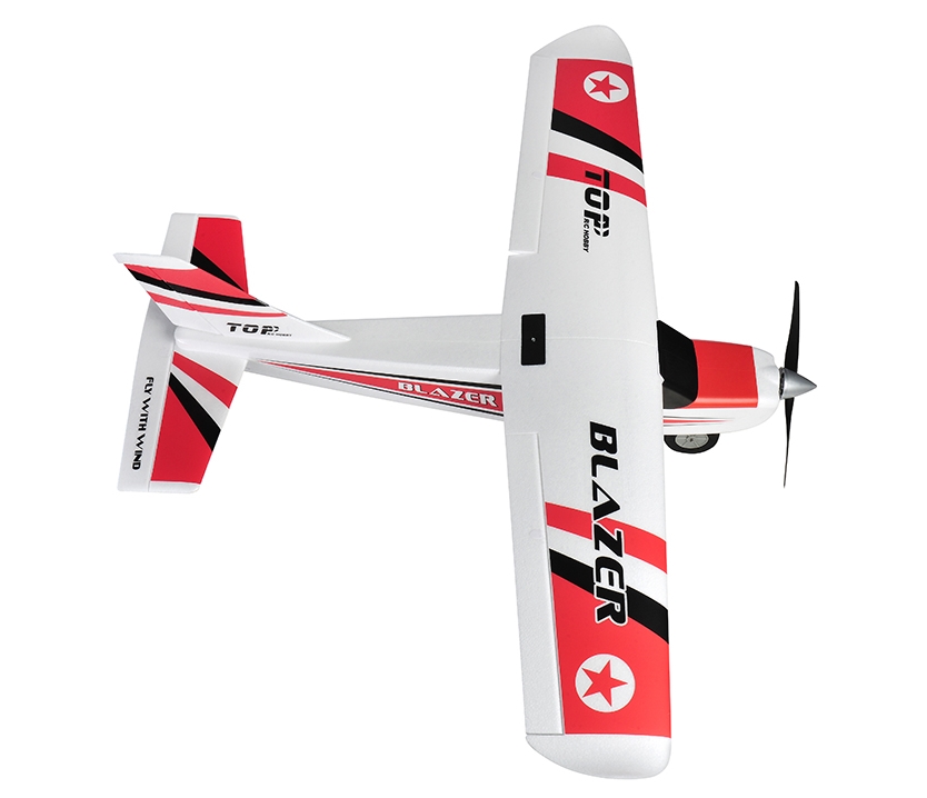 TOP RC Trainer 1280MM Blazer RC Airplane TWO WINGS (PNP) [ได้ปีก 2แบบ ปีกบน และ ปีกล่าง ถอดเปลี่ยนได้] ในชุดไม่มี รีโมท และ แบต