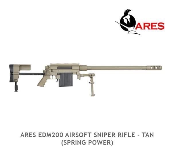 EDM200 Sniper Rifle TAN (Spring Power) - Ares (ออเดอร์ล่วงหน้า)