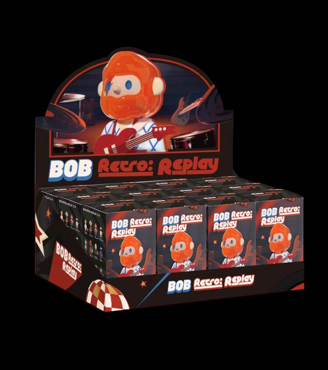BOB FARMER Retro Replay Series Blind Box ลุงบ๊อบ แท้100%